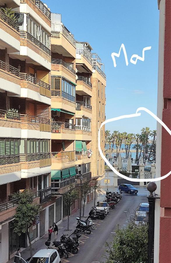 Malagueta Beach & Muelle1 & Centre Con Parking Privado Málaga Eksteriør billede