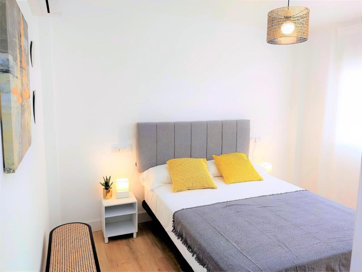 Malagueta Beach & Muelle1 & Centre Con Parking Privado Málaga Eksteriør billede